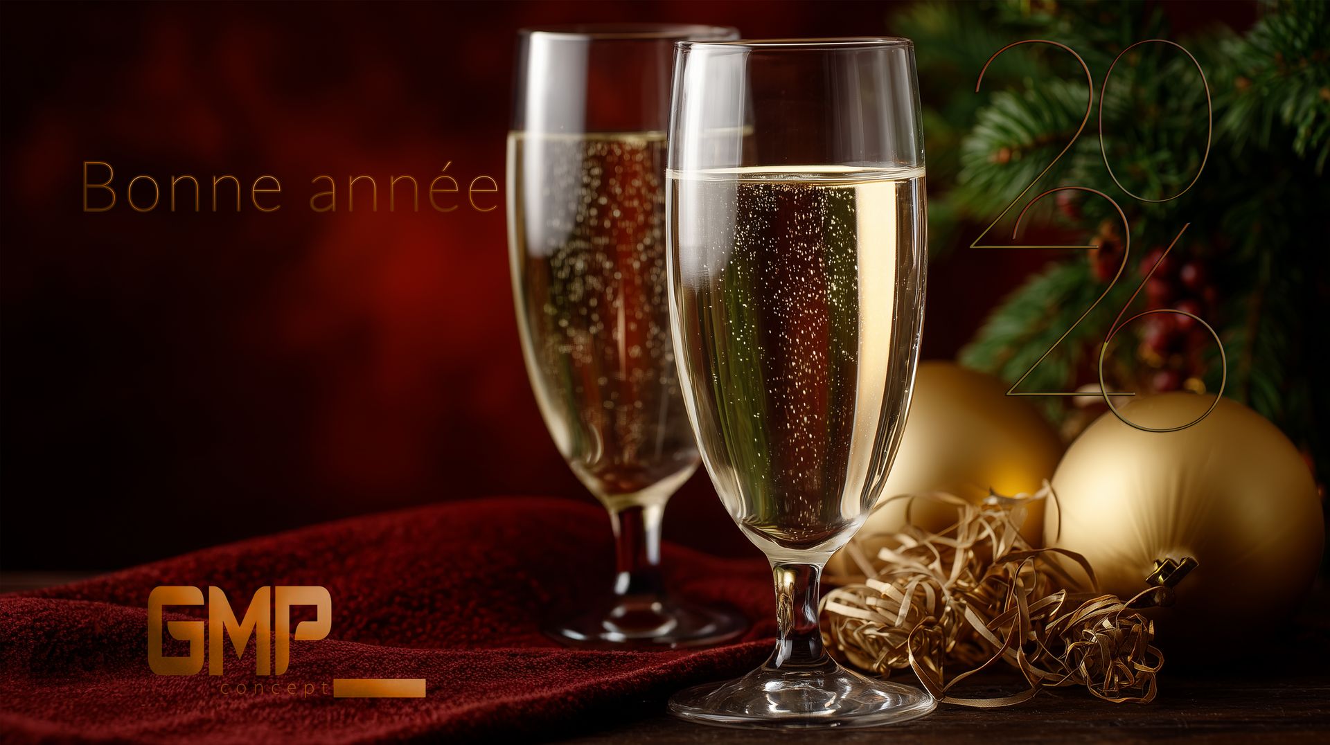 Carte de voeux 2026 GMP-Concept 